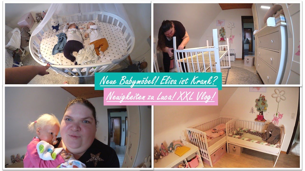 Neue Babymöbel! |Neuigkeiten von Luca! |Elisa Krank? || Reborn Baby Deutsch || Little Reborn Nursery