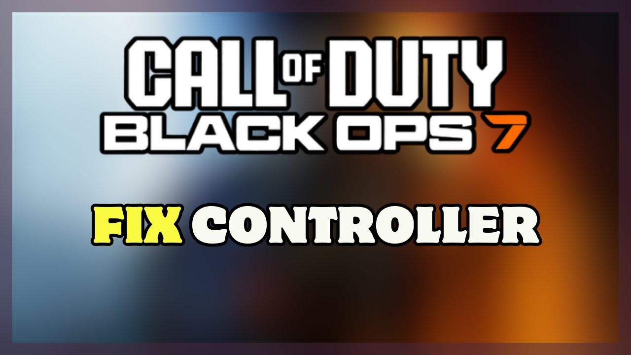How to FIX Controller Not Working in Black Ops 7 (PC Guide 2026) | BO7 Gamepad Fix