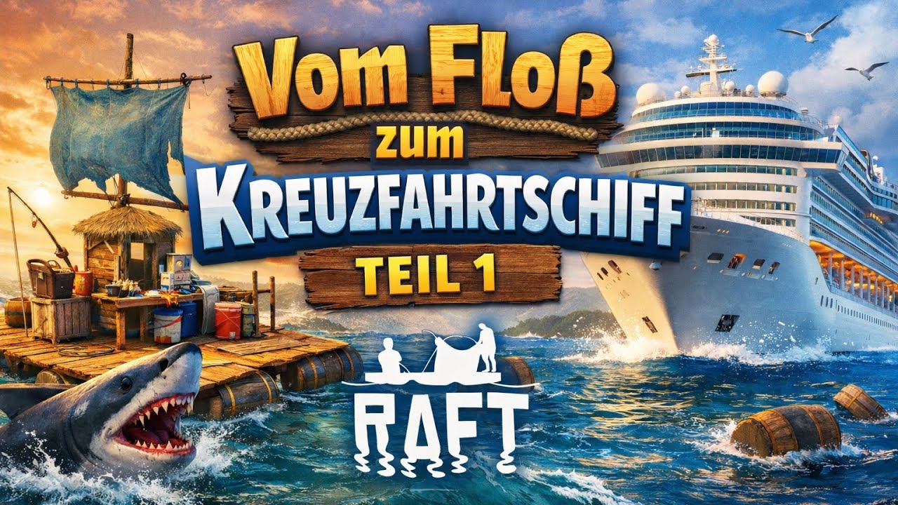RAFT #1 – Vom Nichts zum Ozean-Giganten  Survival