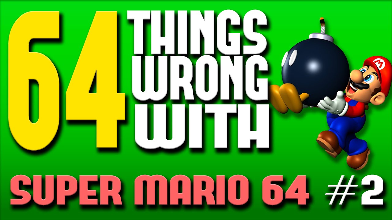 64 НЕПРАВИЛЬНЫХ ВЕЩИ В ИГРЕ Super Mario 64: Часть 2 (ПАРОДИЯ)