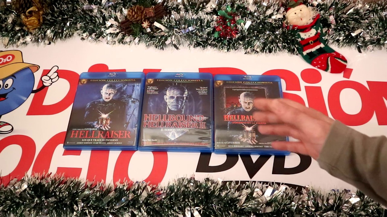 Hellraiser Trilogía Edición Coleccionista: Novedades Diciembre