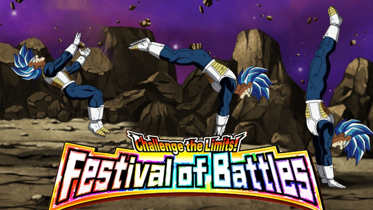 medium Str Lr Ssbe Vegeta VS FESTIVAL OF BATTLES! Dragon Ball Z Dokkan Battle