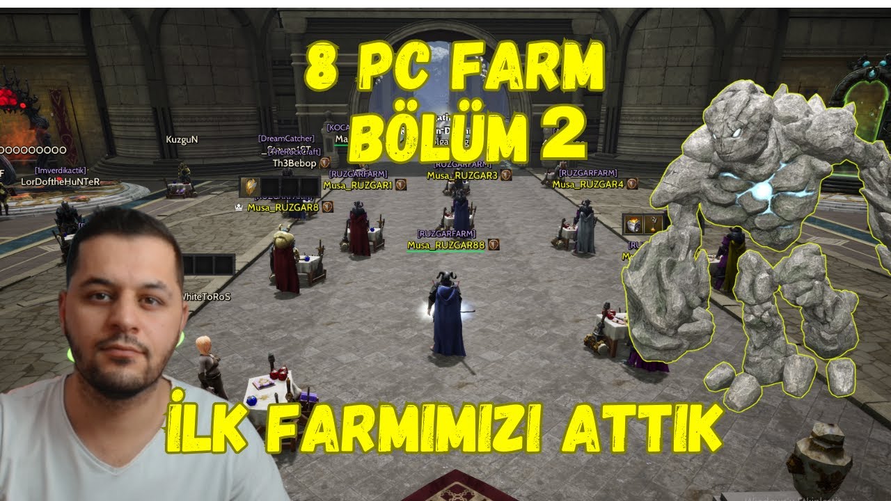 Rise Online Bölüm 8 Pc Farm Bölüm 2 | Runic Golem Farmı Muazzam…