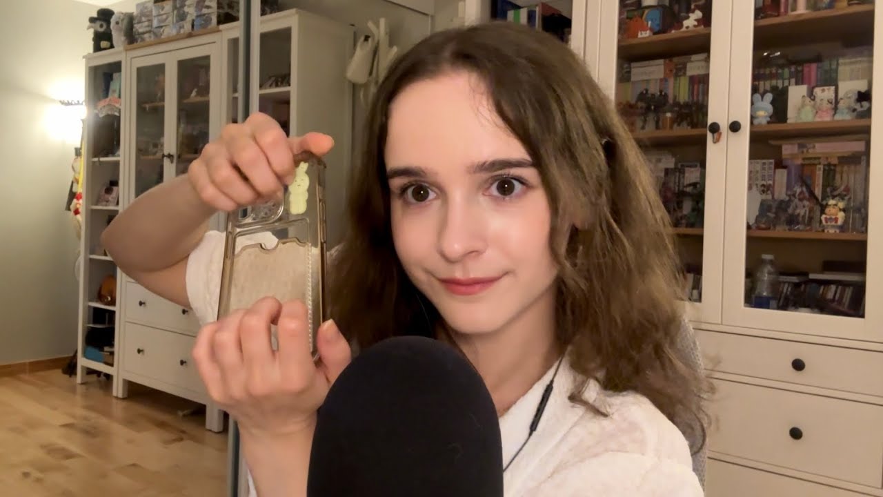 [ASMR] 손톱으로 물건 태핑 + 속삭이며 수다 (Tapping with Nails & Whispering)