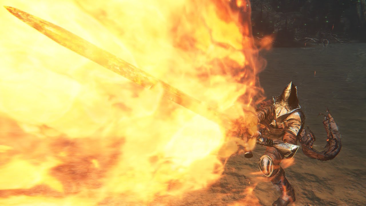 Dark Souls 3 Convergence Mod Weapon Showcase - Rekindled Farron Greatsword