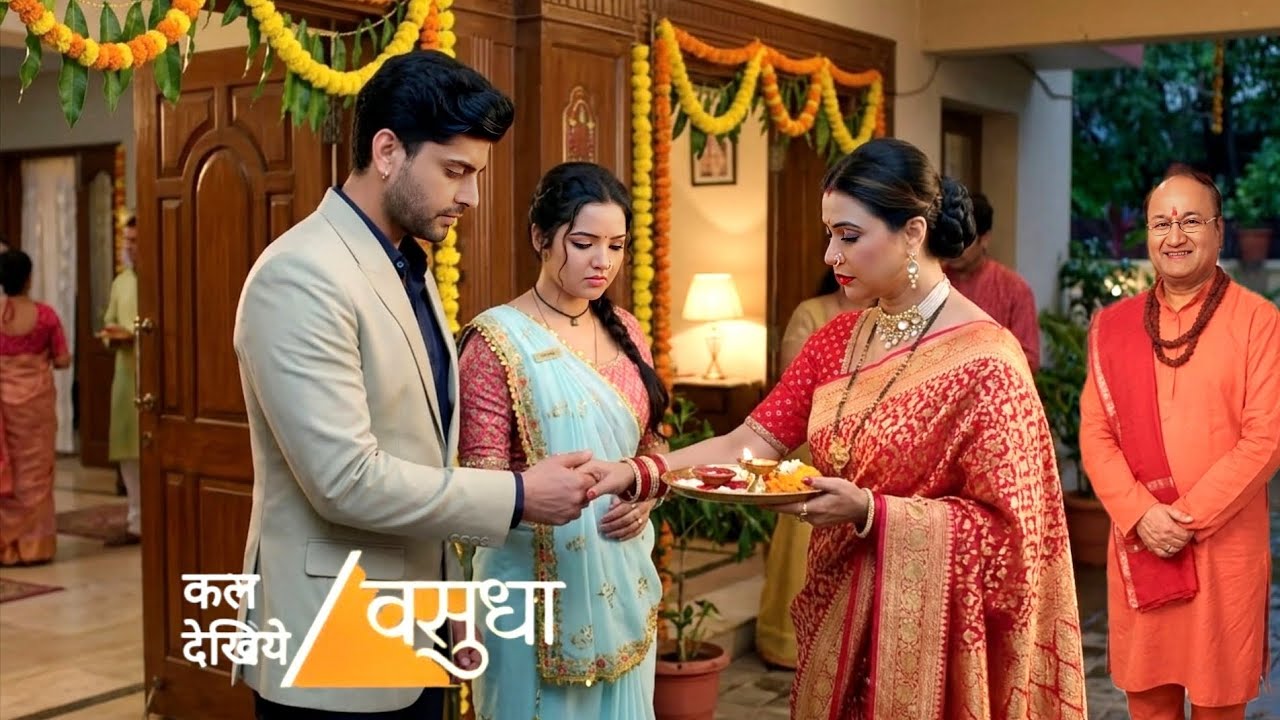 Vasudha new promo || today episode || 8 april || Vasudha return Chandrika Welcomed