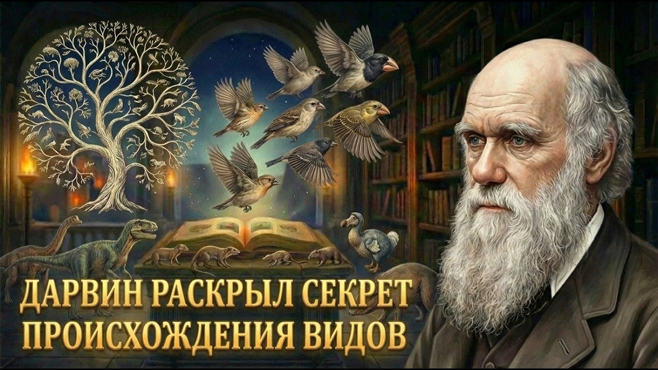Эволюционное учение Чарлза Дарвина | Детская энциклопедия 2.0