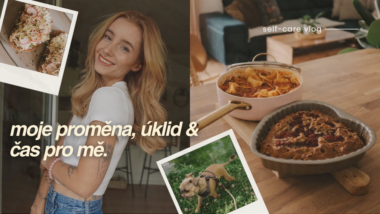 DLOUHÉ VLASY ZA DEN, TÝDENNÍ ÚKLID & ME-TIME // vlog.