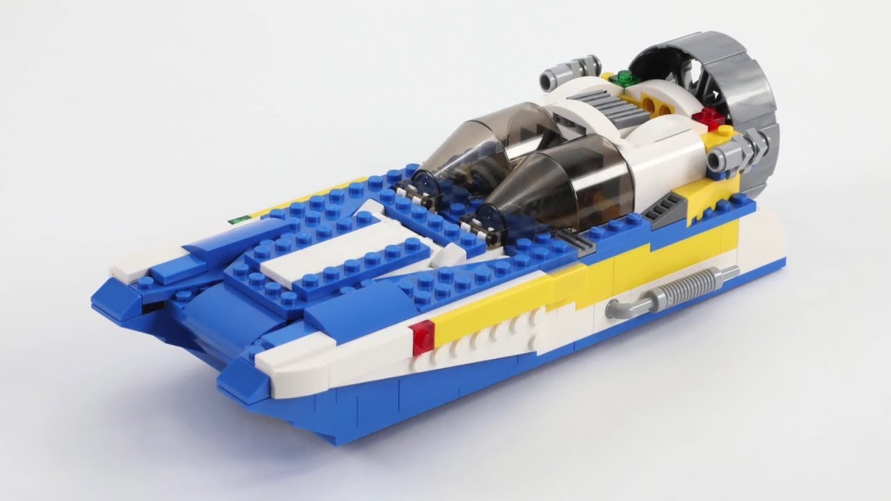 Lego Creator 31011 Aviation Adventures Racing Boat - MengBrick Build