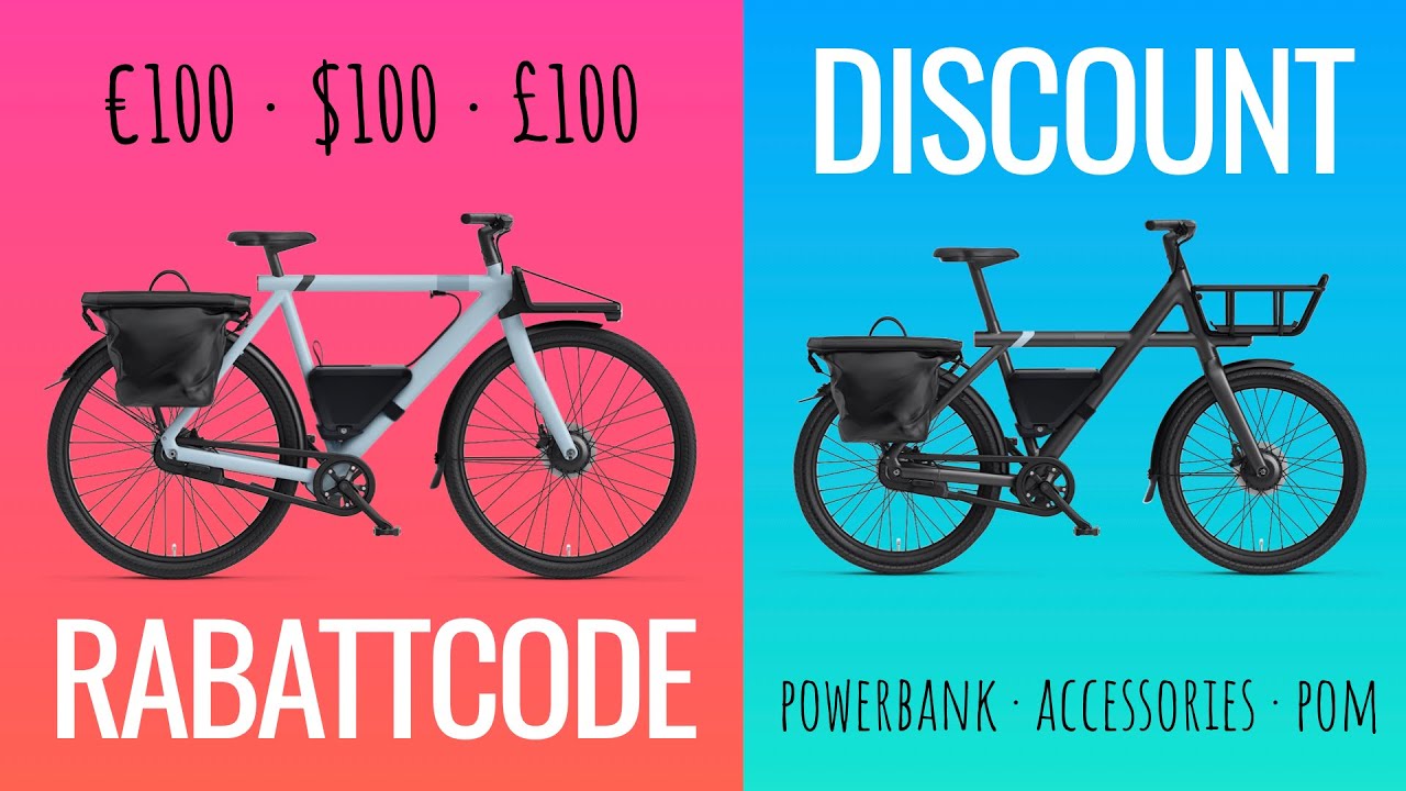 VanMoof Referral Code &euro;100 Discount #promocode #rabattcode #kortingscode