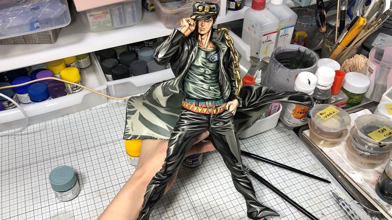 Перекрасьте JoJo's Bizarre Adventure SMSP, Jotaro Jotaro Kujo! Я рисую 2D живописью!