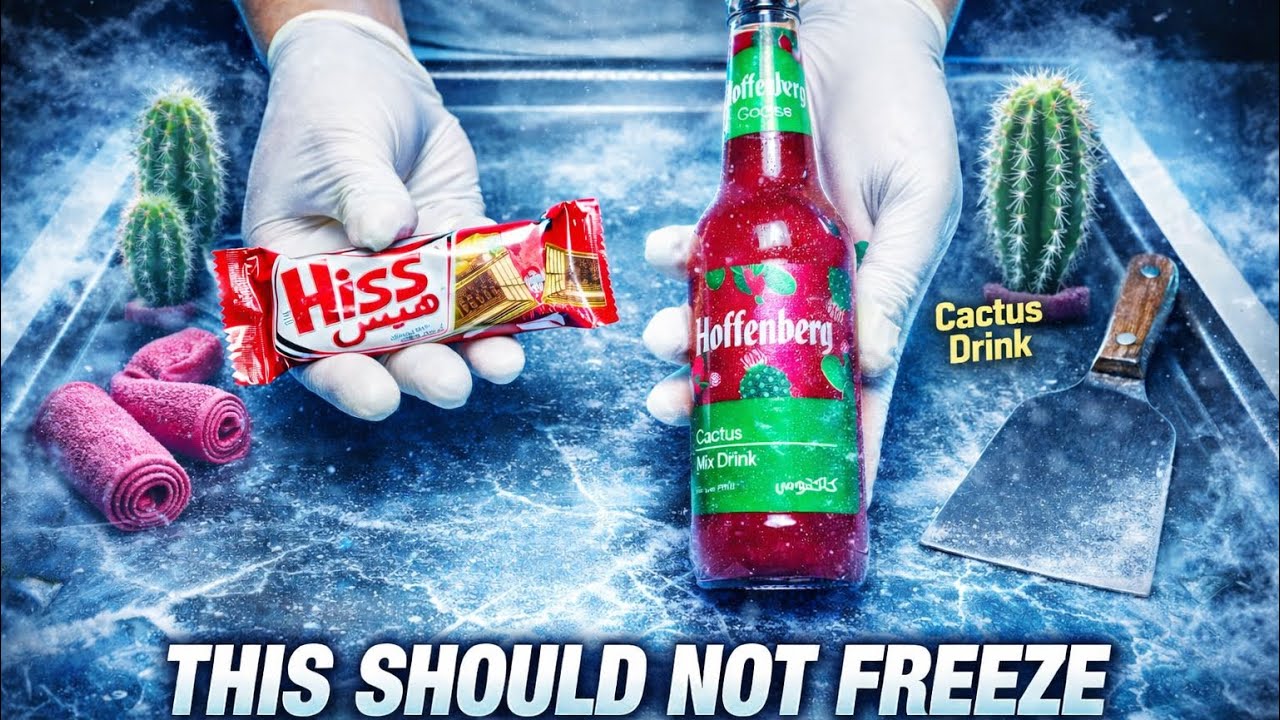 What Happens If You Freeze This Drink?! ❄️