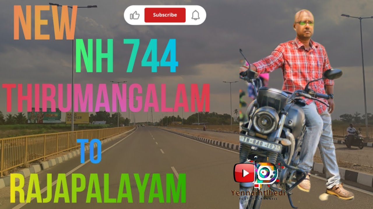NH 744 NEW GREEN HIGHWAY #review  தேசிய நெடுஞ்சாலை 744 பணிகள் நிலவரம் #NH744 #MADURAI TO #kollam | 