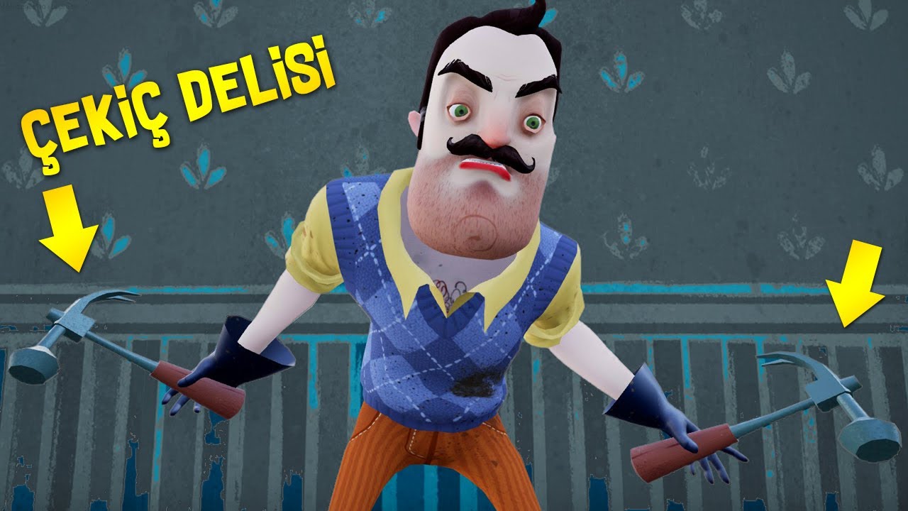 Mahzene Kapattı Terbiyesiz, Hello Neighbor Mod Bulgur