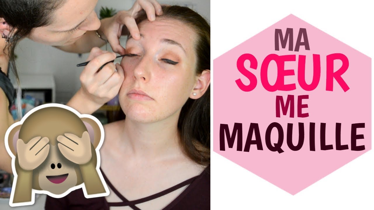 MA GRANDE SŒUR ME MAQUILLE | La Vie En Rousse