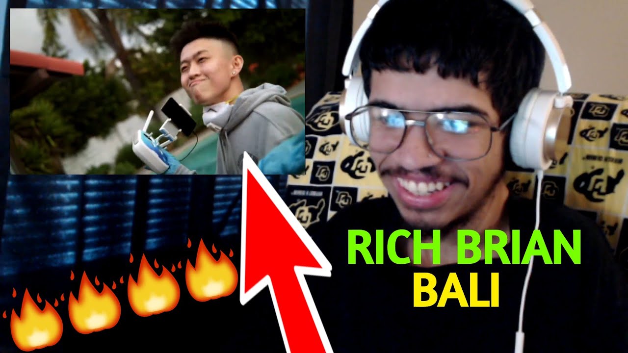 RICH BRIAN - BALI FT. GUAPDAD 4000 (OFFICIAL VIDEO) (Reaction)