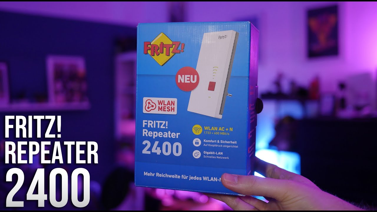 Besseres WLAN für euer Zuhause! | Fritz!Repeater 2400 Review
