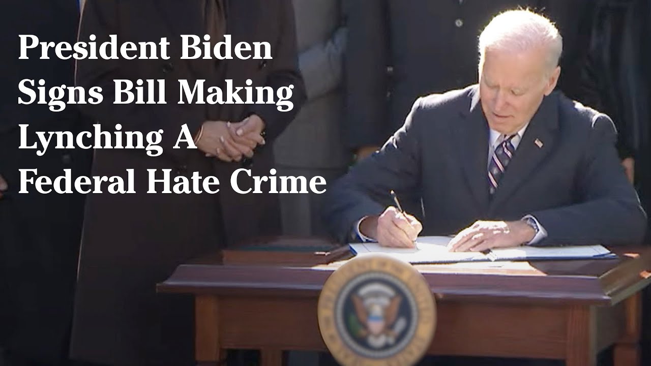 President Biden Makes History with Anti-lynching Bill