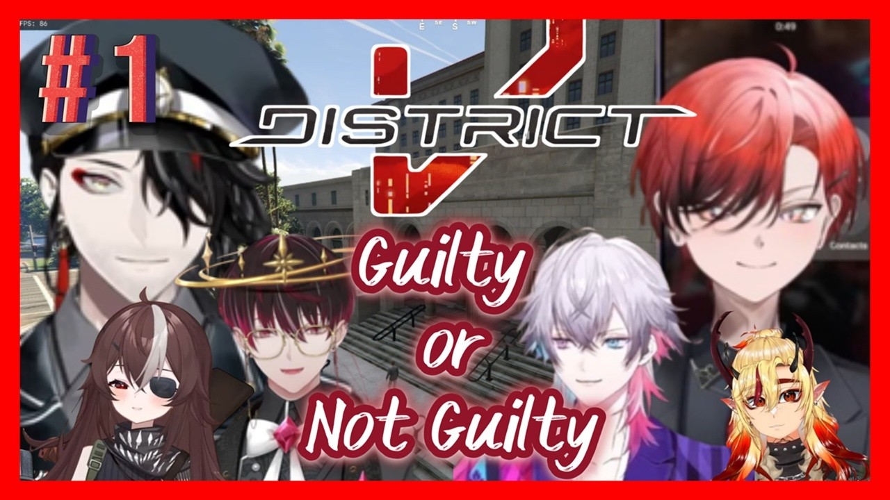 【#DistrictV】Ep. 1 Rem E Raticchio VS Chief of the Police Court Case Story Arc
