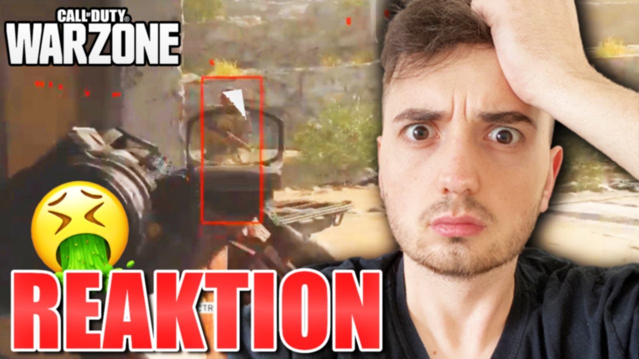 WARZONE: REAKTION AUF EKLIGE HACKER PERSPEKTIVE (ich kotze)