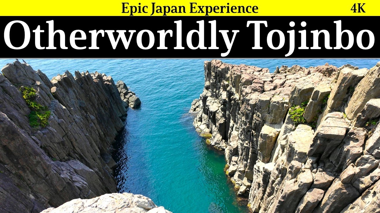 4K Japan, Fukui pref: Tojinbo the stunning landscape and exquisite local dish