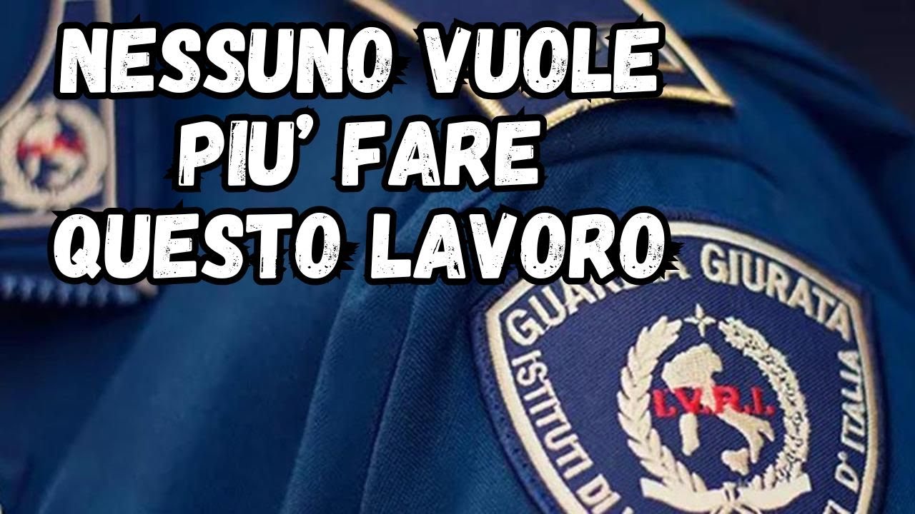 Nessuno vuole più fare la Guardia Particolare Giurata