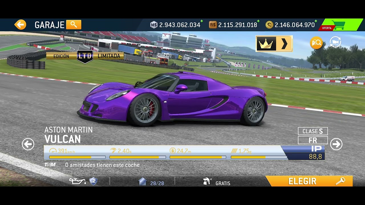 Todos mis coches en real recing 3