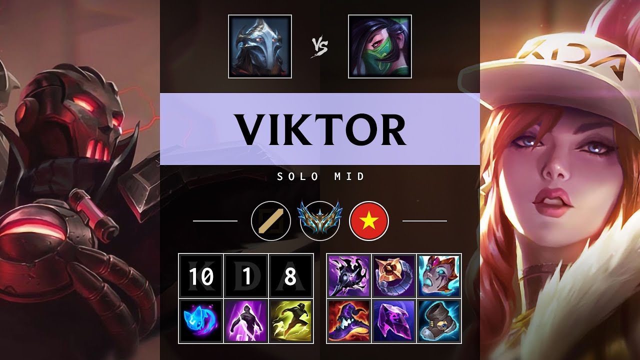 Viktor Mid vs Akali - VN Challenger Patch 25.20