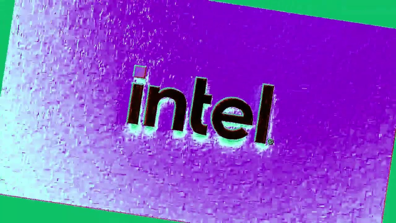 Intel 2021 Logo Effects with 3 Random Effects