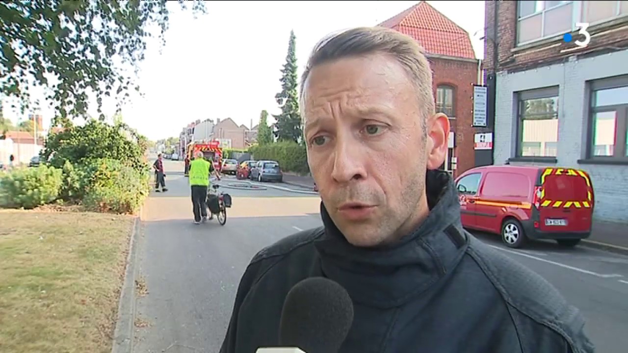 Tourcoing : six sapeurs-pompiers blessés dans l'incendie d'un entrepôt industriel