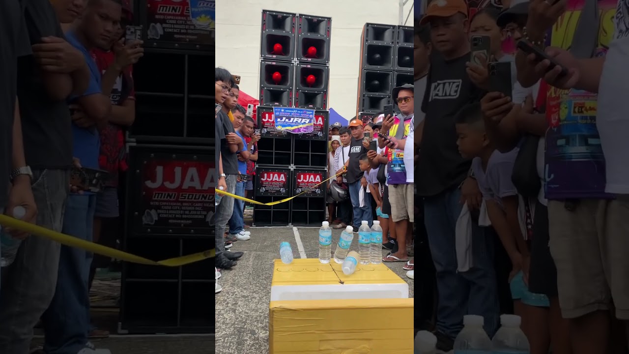 JJAA MINISOUND BOTTLE KNOCKDOWN
