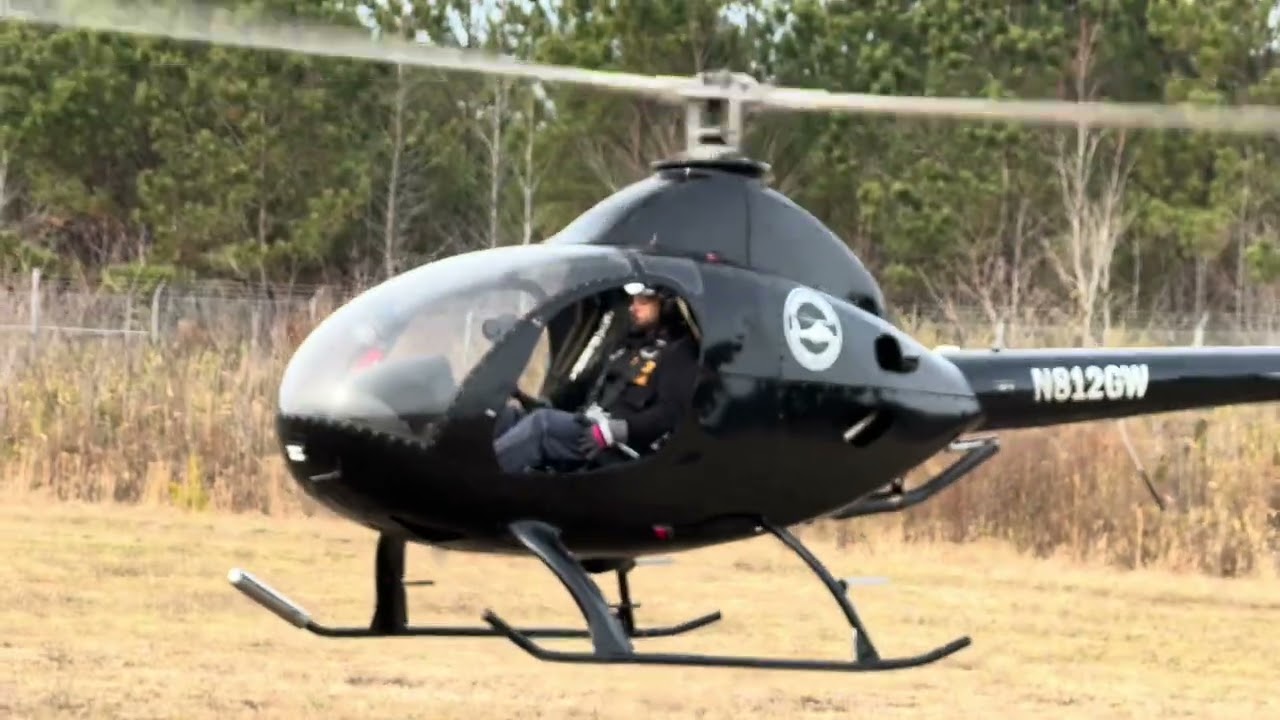 ￼First Solo hover for Rome Rotorway Exec-90