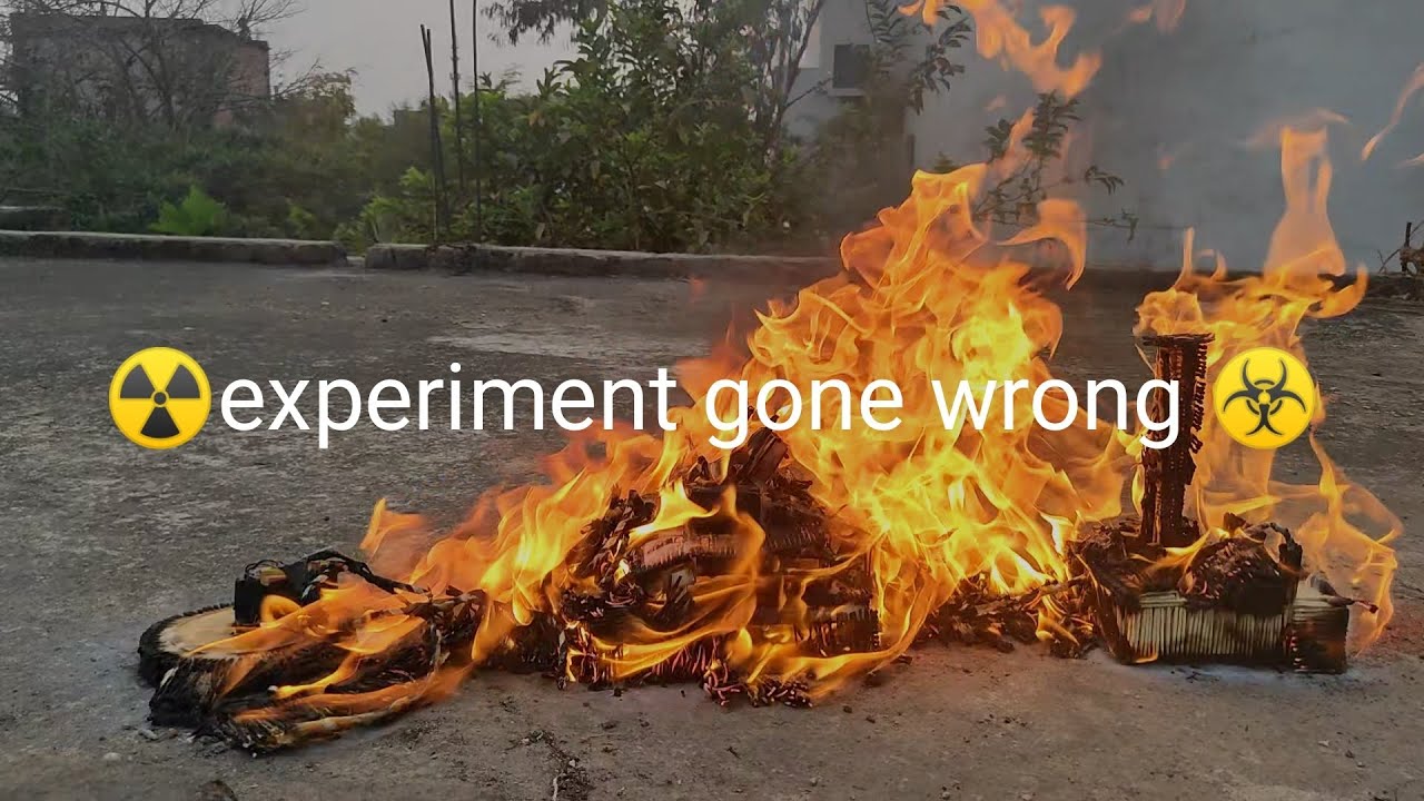 Bagger 288 burning🔥 experiment (world biggest mining machine)#experiment #miningmachine