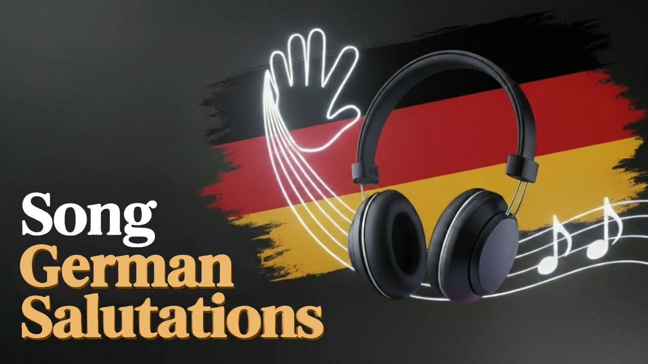 German Greetings (Song) | Saludos en Alemán (Canción) | Salutations en Allemand (Chanson)