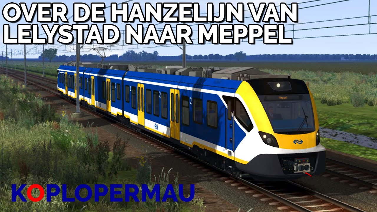 Train Simulator Classic 2025: SNG van Lelystad Centrum naar Meppel!