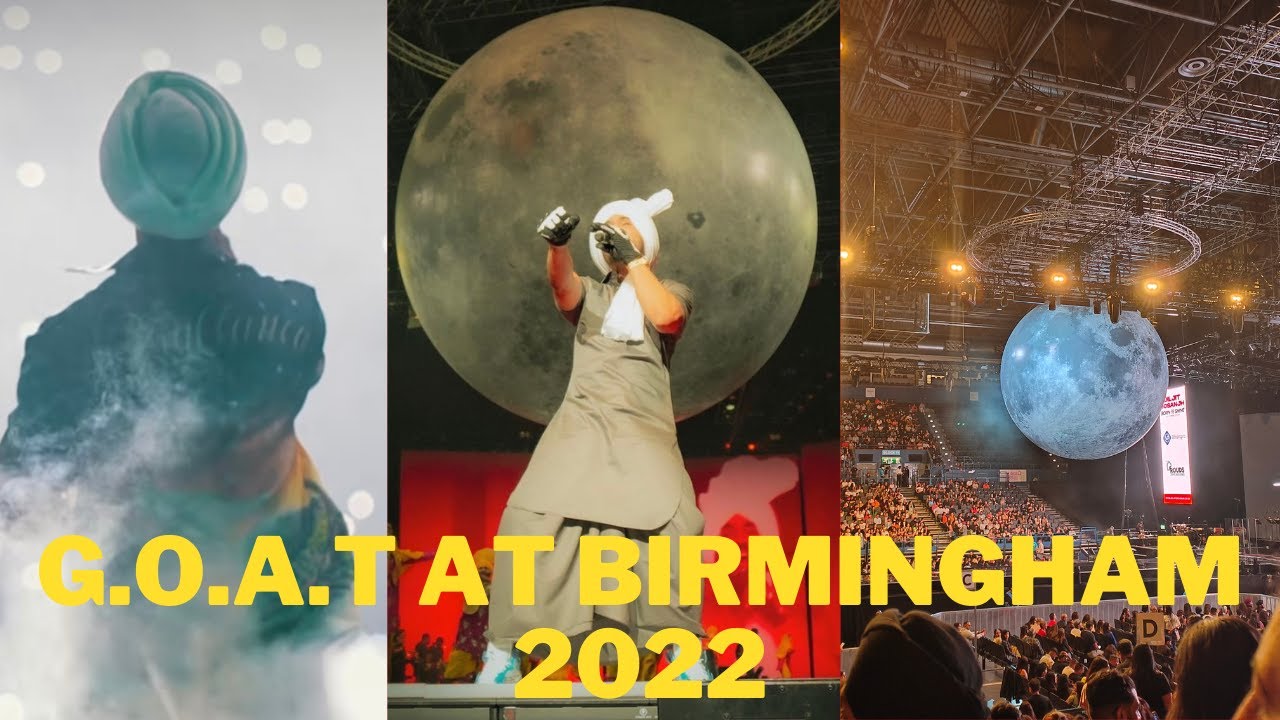 Diljit Dosanjh at Birmingham 2022| vibe teri meri mildi aa|peaches|G O A T