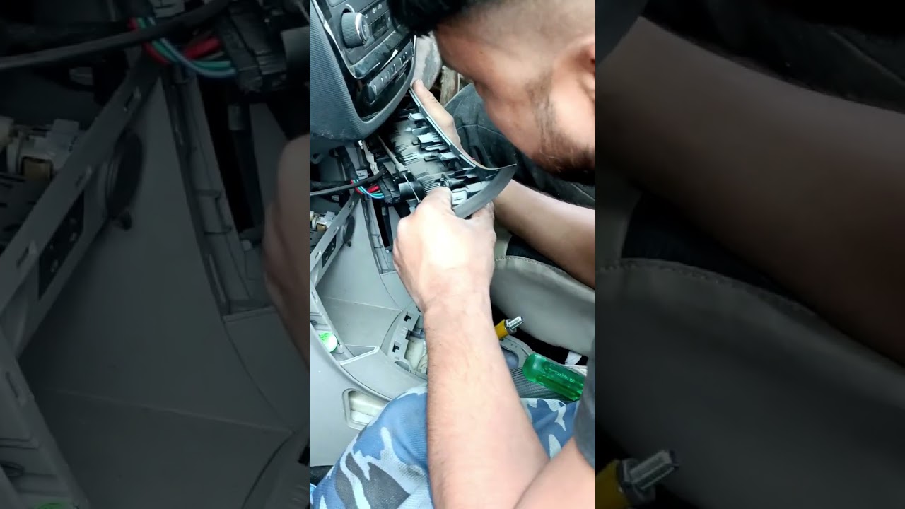 TATA tiago dashboard open fitting #car