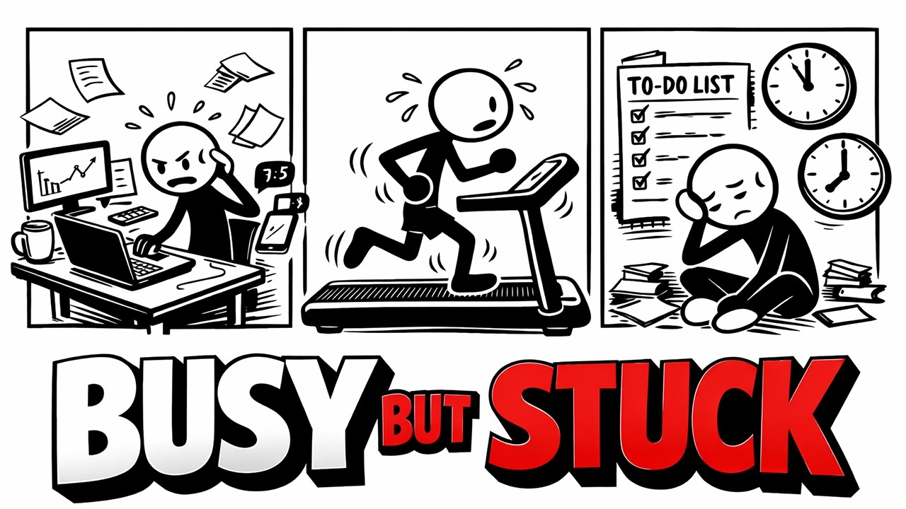 You're Not Busy — You're Stuck