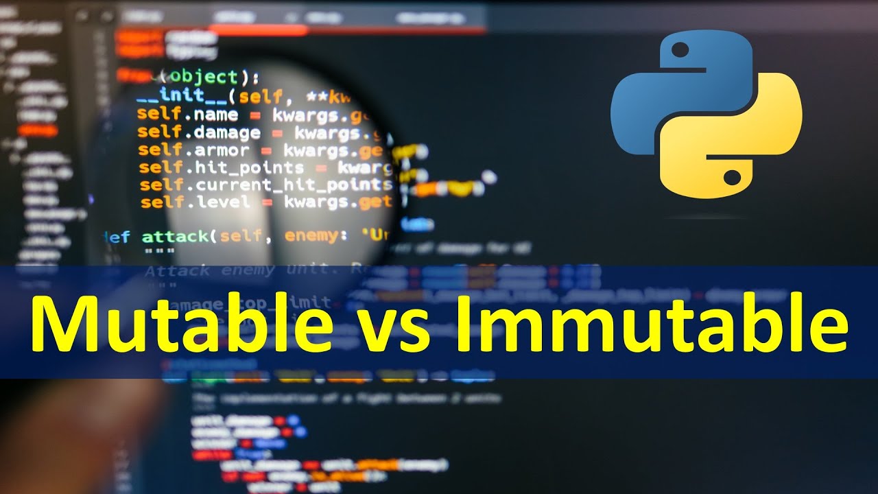 Python: изменяемые и неизменяемые объекты