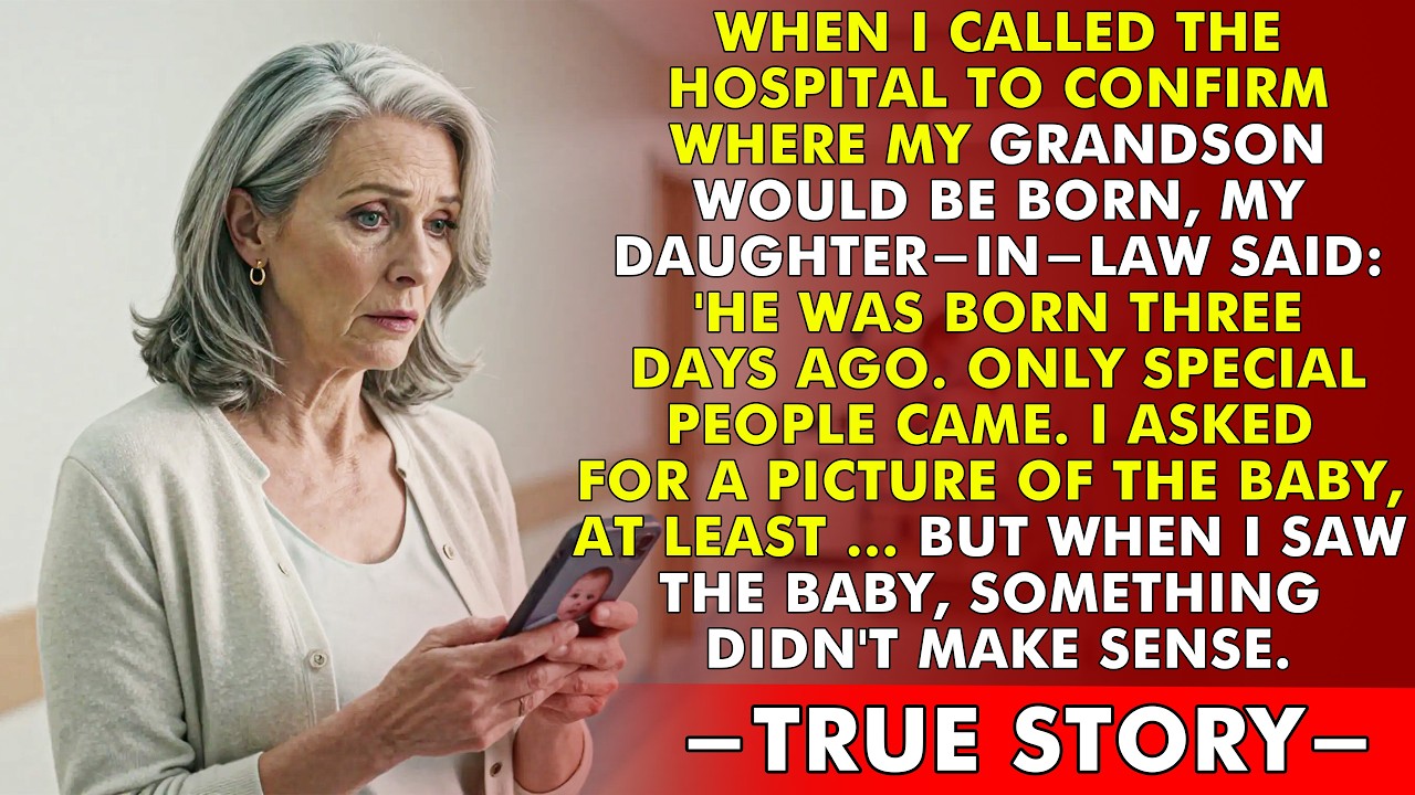 My Daughter In Law Didn’t Tell Me About My Grandson’s Birth Because He Was…