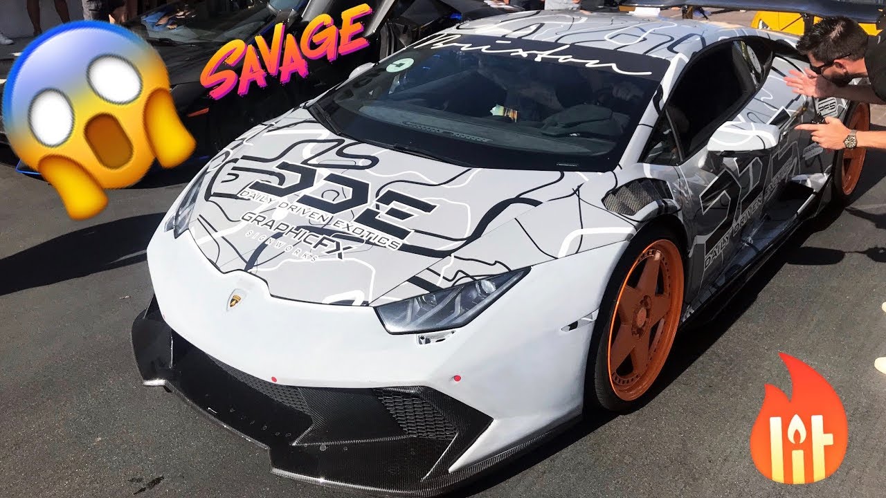 DAMON FRYER, ALEX CHOI,WRAP LEGENDS & PROTECTIVE FILM SOLUTIONS AT A SUPERCAR SHOW (4K)
