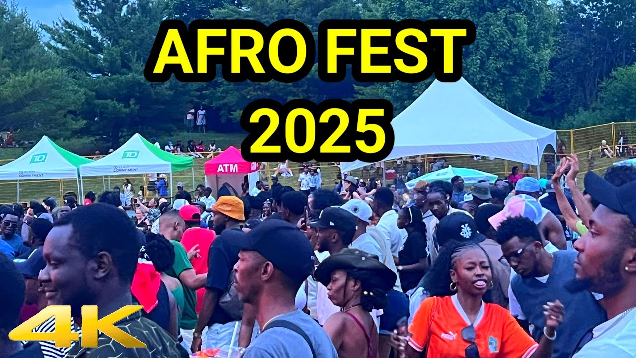 Afro Fest Toronto 2025  Walking Tour| Heartbeat of Toronto pt1