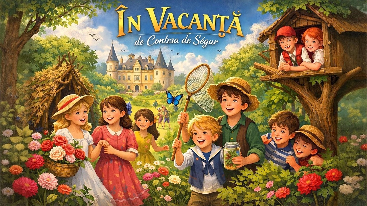 În vacanță - Contesa de Ségur | Basme si povesti audio pe Vinil 🎧📖💖