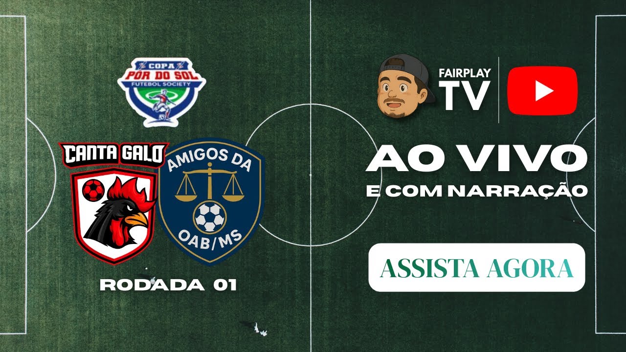 Canta Galo vs OAB MS | Rodada 01 - Copa Por do Sol