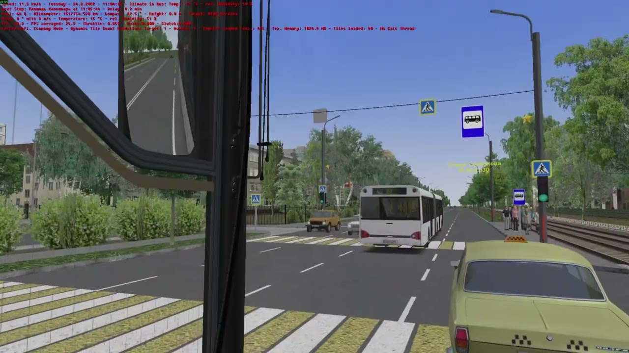 Omsi 2 - Тверь, версия 3. Маршруты 102 и 107