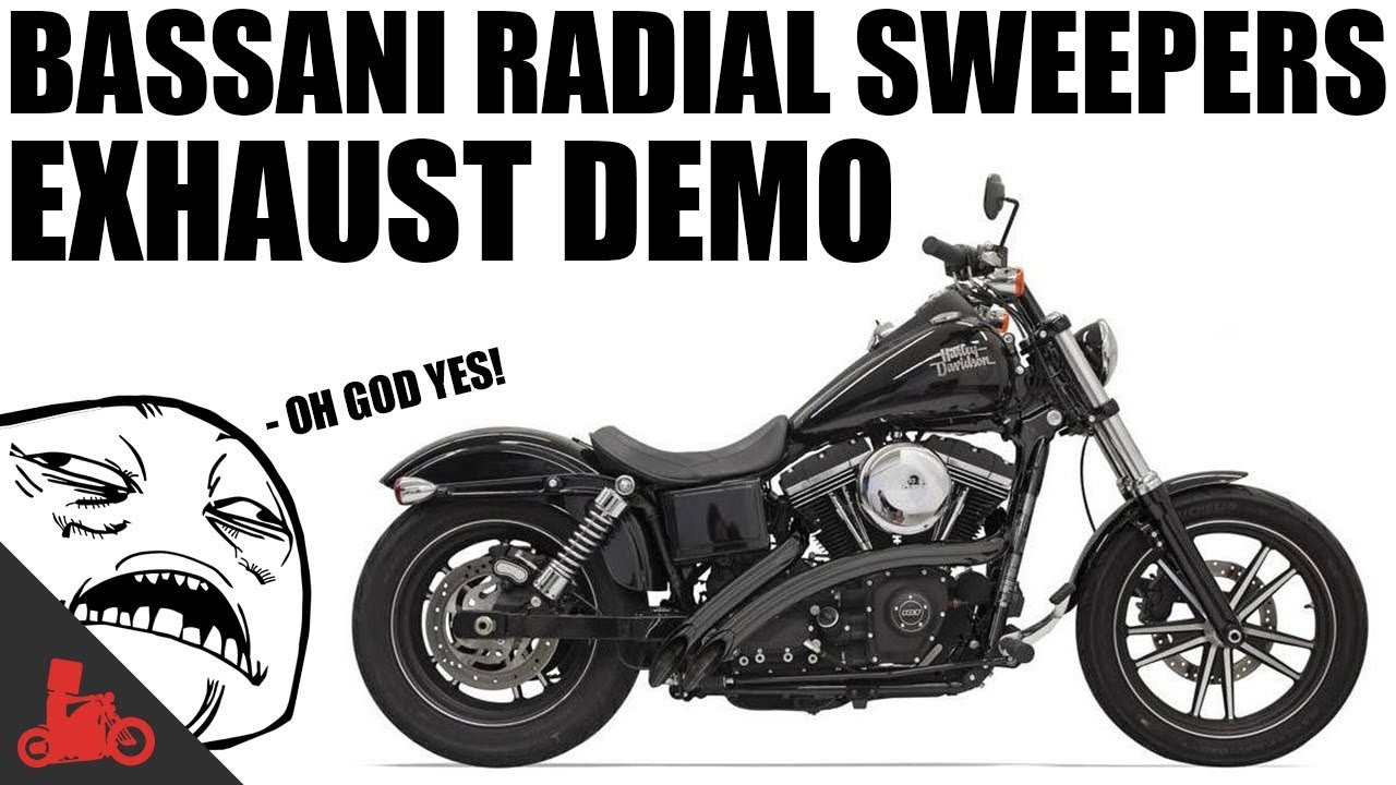 Bassani Radial Sweepers Exhaust Demo - Harley-Davidson