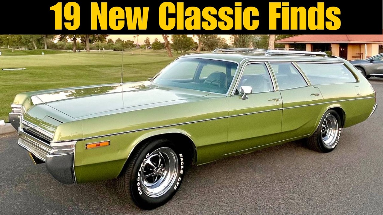 Timeless Birds: 19 Classic Cars For Sale Under $19,500