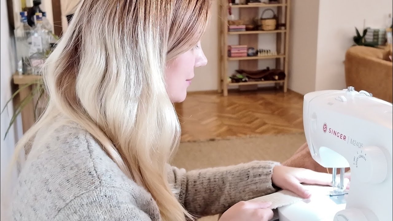 A Cozy Day at Home | Cleaning, Sewing & Simple Moments