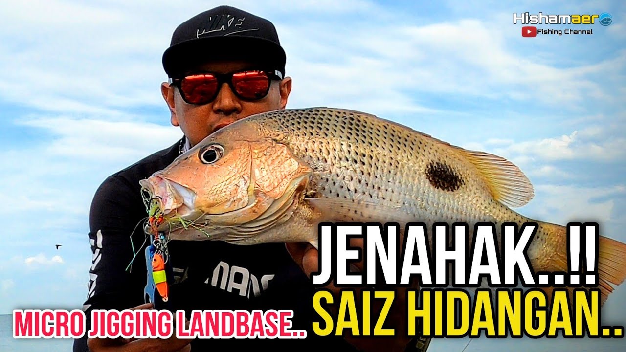 💢 Strike Jenahak saiz Idaman | Ketuk² Dasar Pantai Ban Pecah. (Micro Jigging)