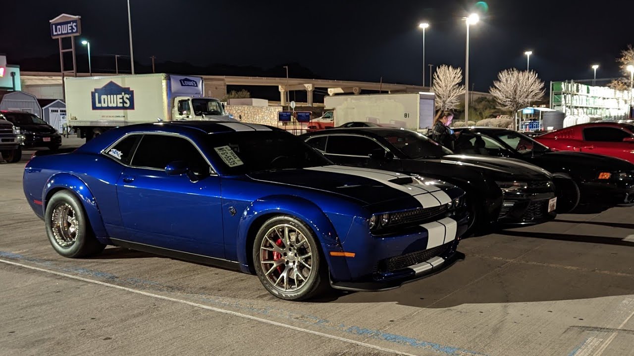 Battle at the Border (Ported CTS-V, Roush Mustang, Blown C6 vs Everything!)